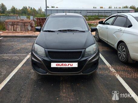ВАЗ (Lada), Granta, 1600, 82, бензин, седан, механика, передний привод, среднее состояние, левый, коричневый, 285 000 ₽